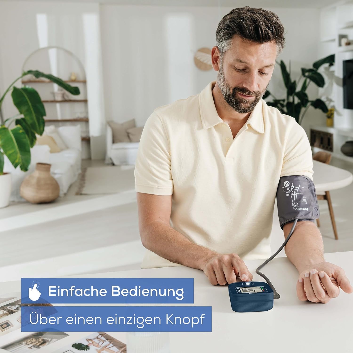 Beurer BM 25 Oberarm Blutdruckmessgerät, Manschette Für 22-42 Cm