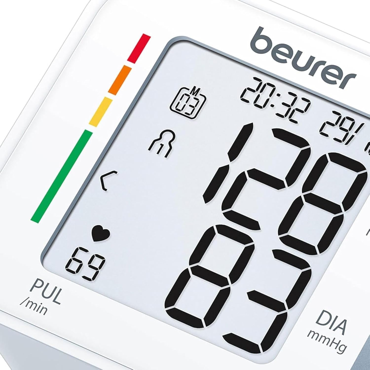 Beurer BC 28 Handgelenk-Blutdruckmessgerät – digital, farbcodiert, WHO-Skala