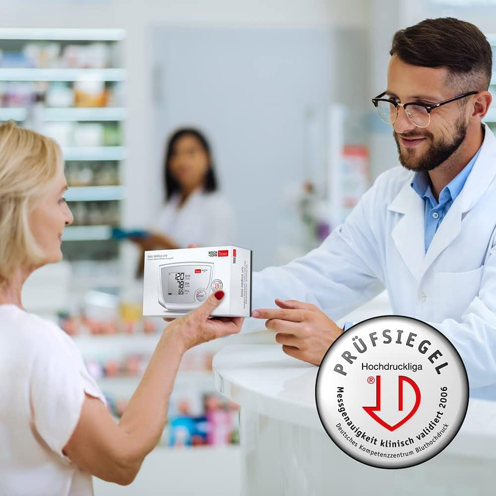 Boso Medicus Uno – Oberarm-Blutdruckmessgerät Mit Einknopfbedienung